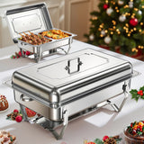 chafing-buffet-set-9qt-multi-size-food-pans-front-view-2pcs