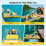 inflatable-dog-pool-float-pvc-mesh-cloth-ramps-platform-designed-for-pets-water-fun