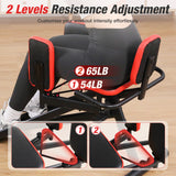 WARMOUNTS Hip Abductor Machine for Home Gym | Glute & Thigh Exercise Equipment, Outer Thigh Sculpting, Glute Machine for Women, Leg Abductor Machine, Booty Builder for Butt Workout