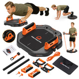 WARMOUNTS Adjustable Push Up Board for Men, 7 in-1 Multi-Function Push Up Board
