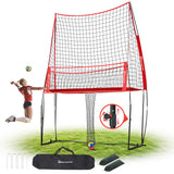 11*8 ft Volleyball Net with Ball Return Collection, Adjustable Height