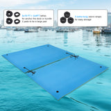 floating-water-pad-blue-2-10-ft-2-5ft-tether-for-anchor-the-dock-or-bundle-2-pads-to-be-a-large-pad-3-extra-long-velcro-straps-for-easy-storage