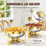 dbs-r-17-chafing-dish-buffet-set-5qt-gold-rolled-stainless-steel-removable-lid-holder
