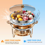 dbs-r-21-chafing-buffet-set-5qt-rose-gold-chafer-with-glass-lid-temperature-control