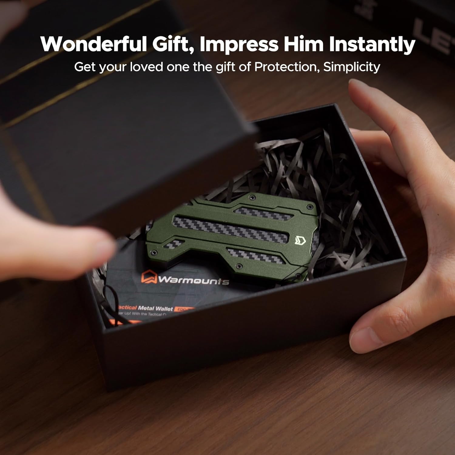 Metal Tactical Wallet, RFID Blocking Money Clip - Warmounts
