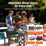 grill-table-portable-folding-cart-adjustable-loading-400-lb-adjustable-broad-space-for-every-grill