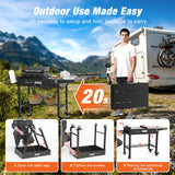 grill-table-portable-folding-cart-adjustable-loading-400-lb-outdoor-use-made-easy